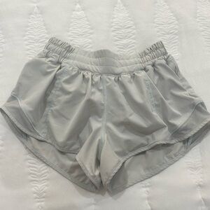 Lululemon light blue hottie hot shorts